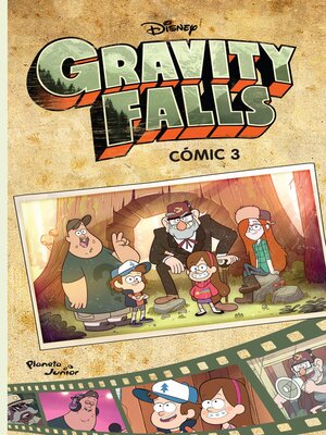 cover image of Gravity Falls. Cómic 3